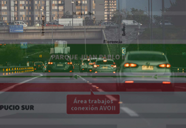 Reducción Temporal de Pista y Desvíos en Vespucio Sur por Obras de AVO II