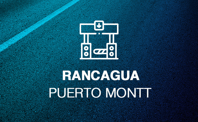 ¿Cuántos Peajes Hay de Rancagua a Puerto Montt?