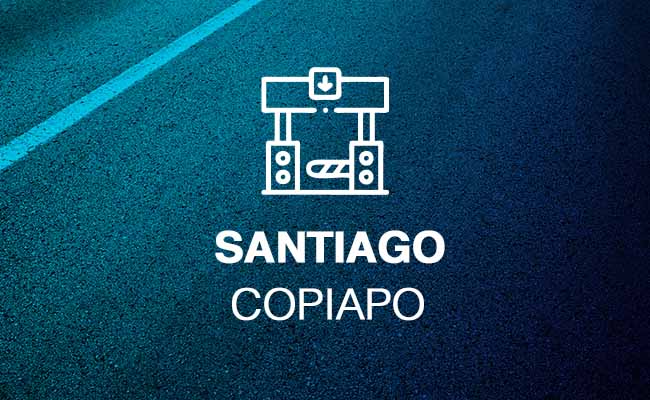 Cuántos peajes hay de Santiago a Copiapó