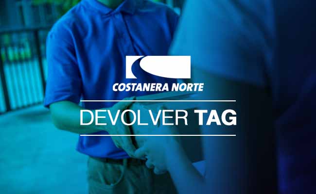 devolver tag costanera norte