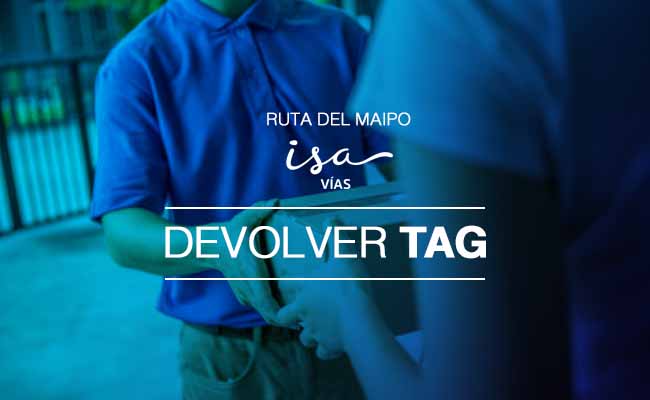 devolver tag ruta del maipo