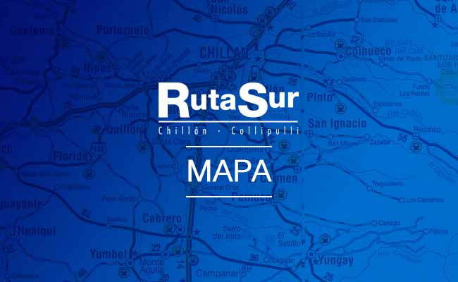 Mapa Ruta Sur