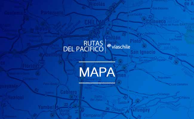 Mapa Rutas del Pacifico - Ruta 68