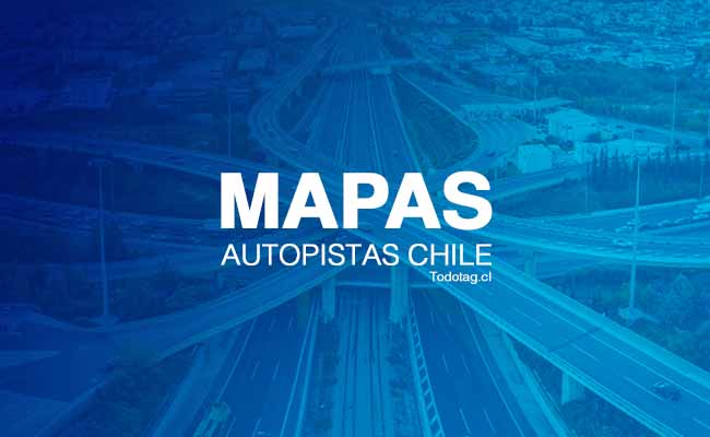 mapas autopistas chile