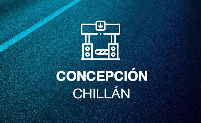 Cuántos peajes hay de Concepción a Chillán