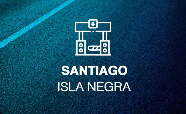 Cuántos peajes hay de Santiago a Isla Negra