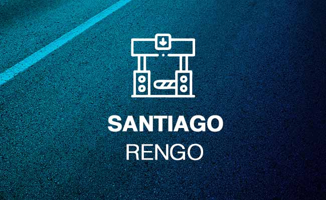 Cuántos peajes hay de Santiago a Rengo