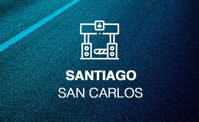 ¿Cuántos Peajes Hay de Santiago a San Carlos?